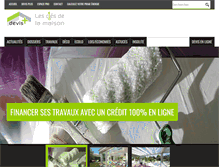 Tablet Screenshot of les-cles-de-la-maison.devis-plus.com